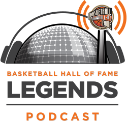 Basketball Hall of Fame Legends Podcast Logo